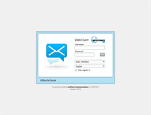 Tablet Screenshot of mail.aasn.org